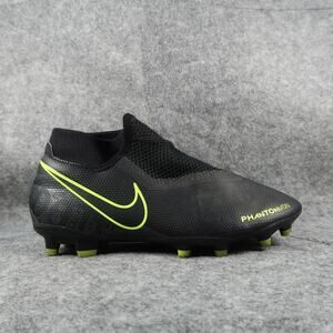 Nike Shoes Mens 6.5 Cleats Soccer Phantom Vision Academy DF MG Ghost Lace Black